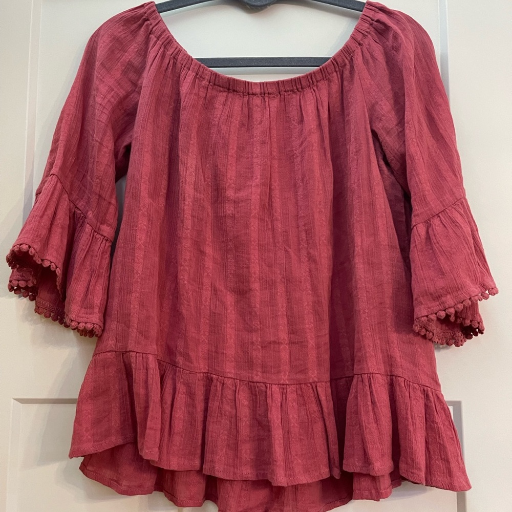 Off the shoulder top